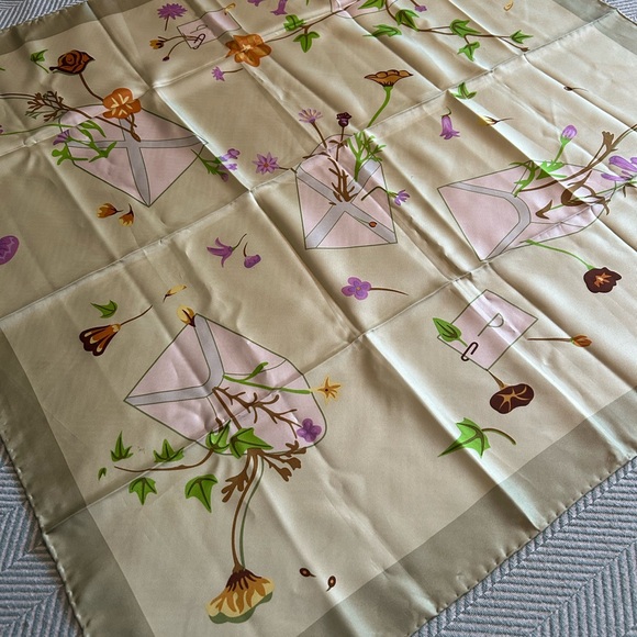 Hermes Silk Scarf 35”x35” - Picture 3 of 11